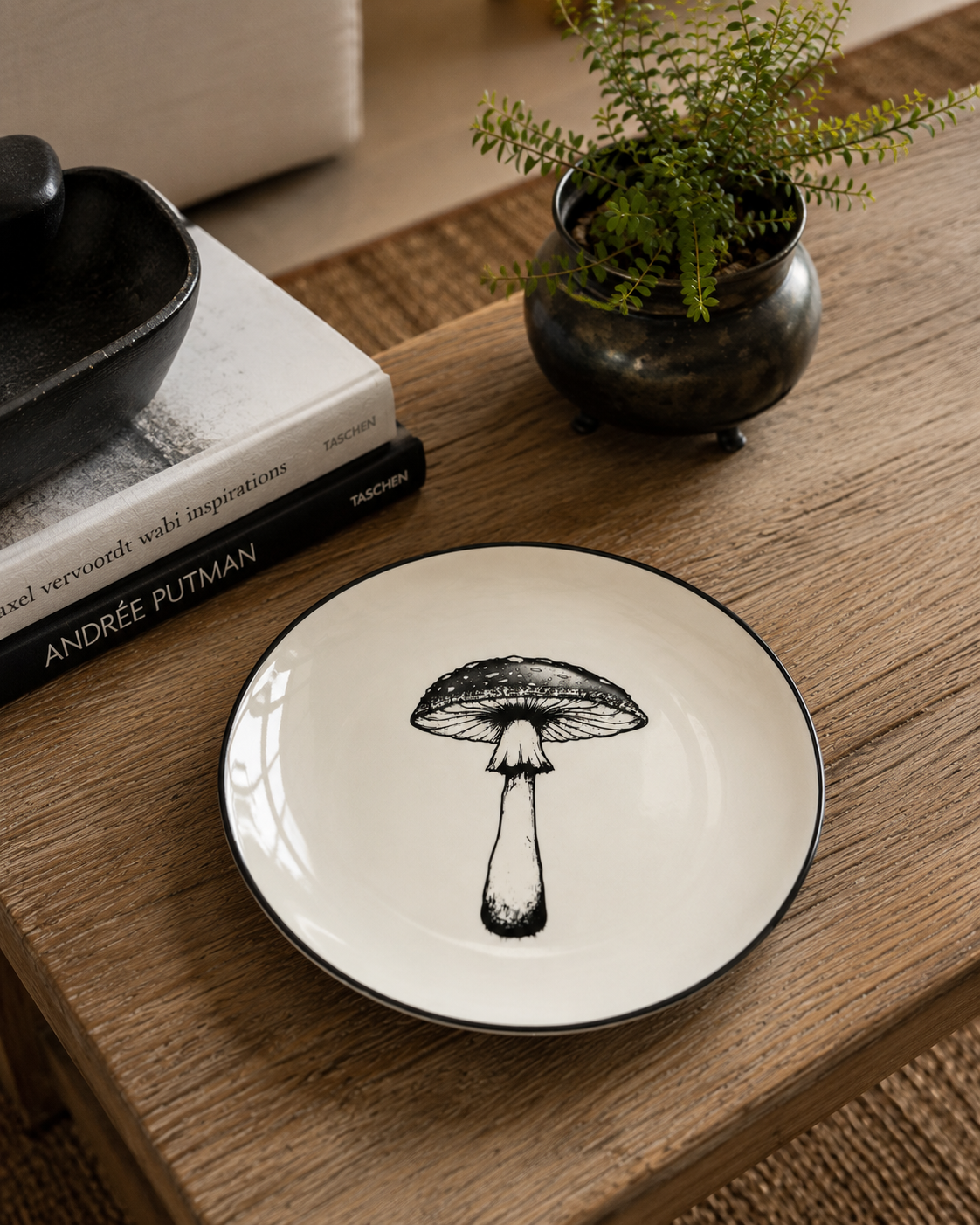 PLATO HONGO REDONDO