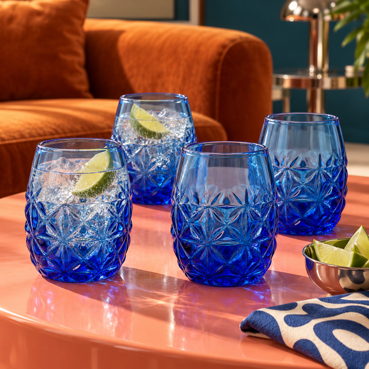 SET 4 VASOS ACAPULCO