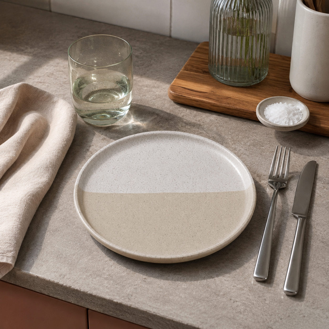 PLATO LINEA BEIGE