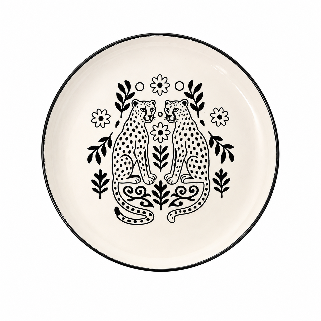 PLATO LEOPARDO