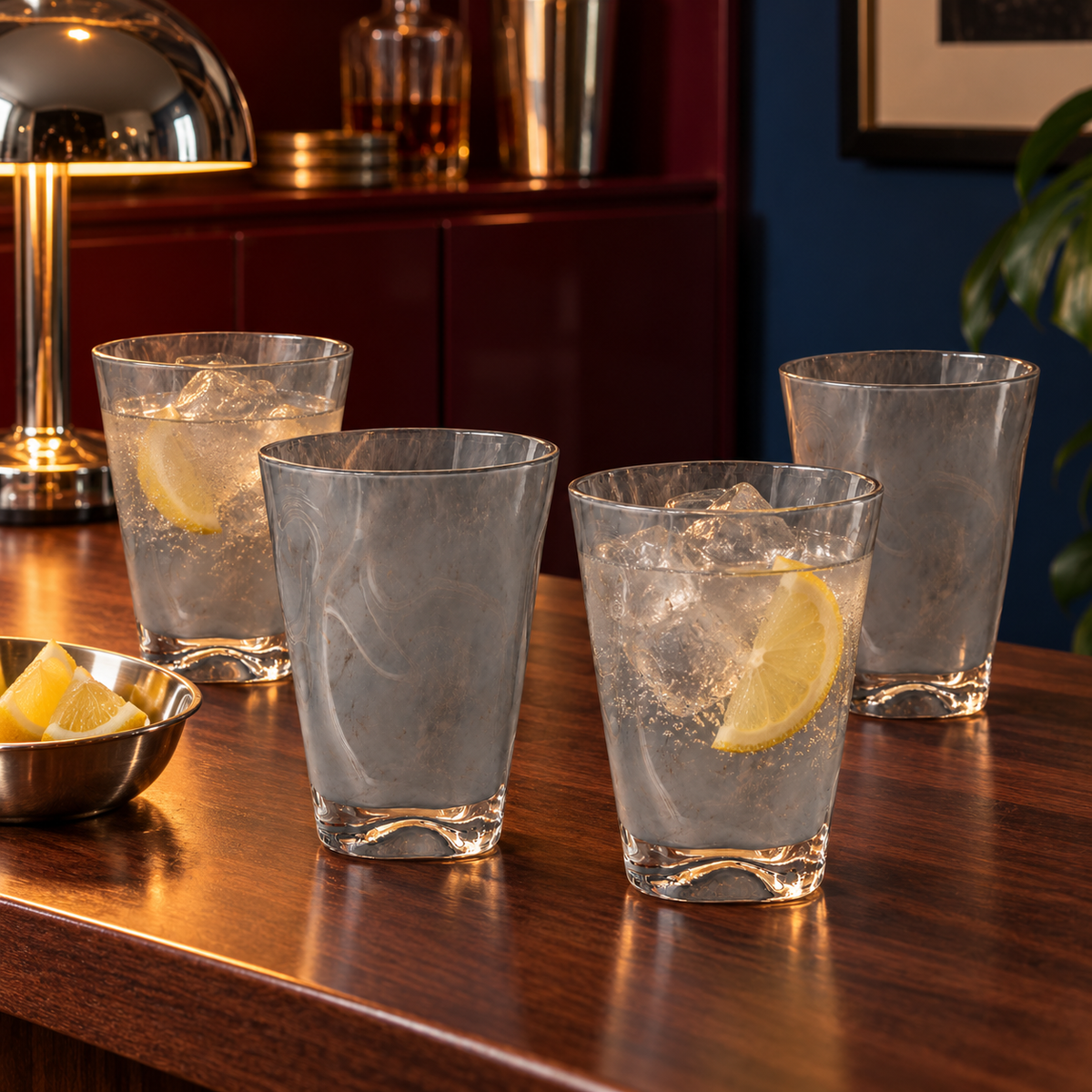 SET 4 VASOS GHOST