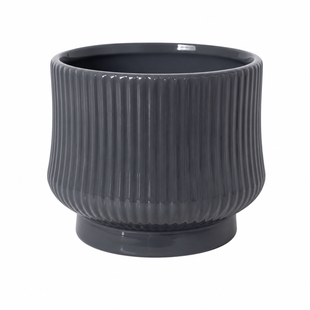 MACETA GRIS S