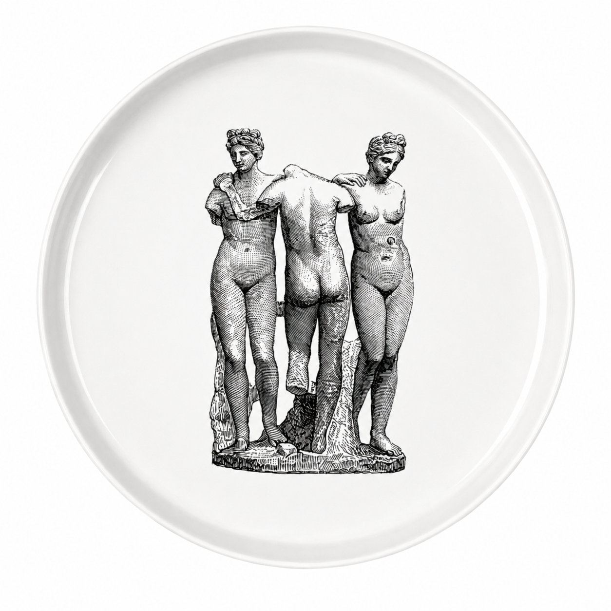 PLATO LAS TRES GRACIAS