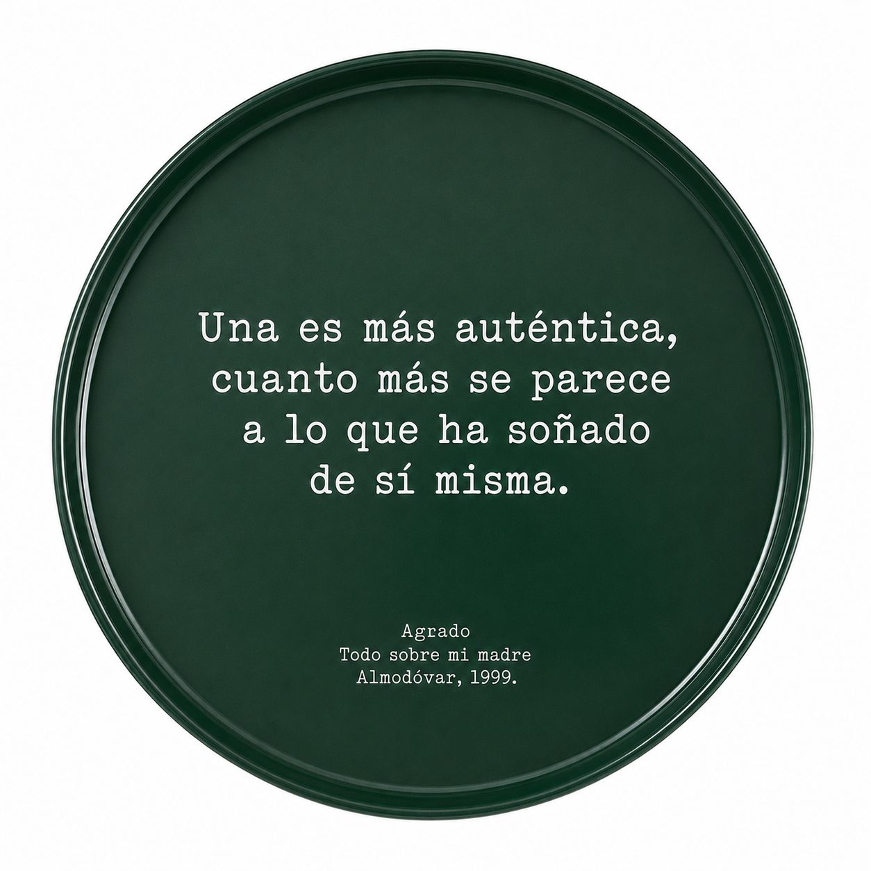 PLATO ALMODOVAR VERDE