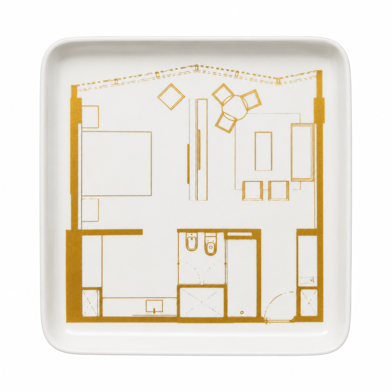 PLATO PLANTA DORADO