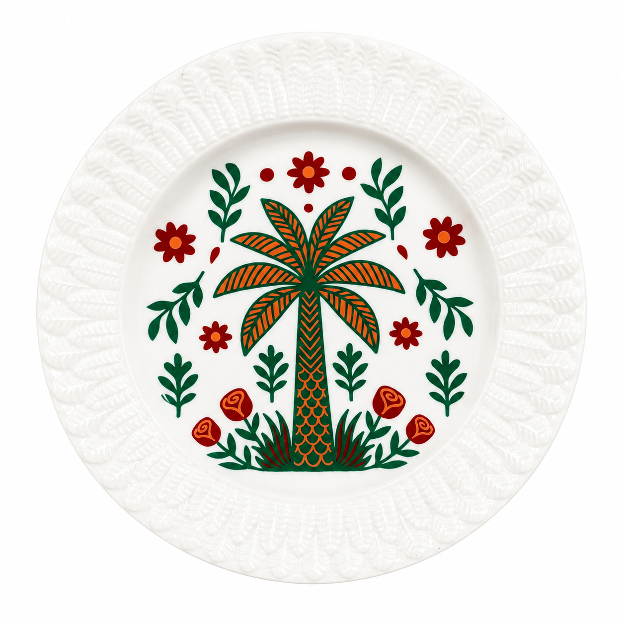 PLATO PALMERA COLOR