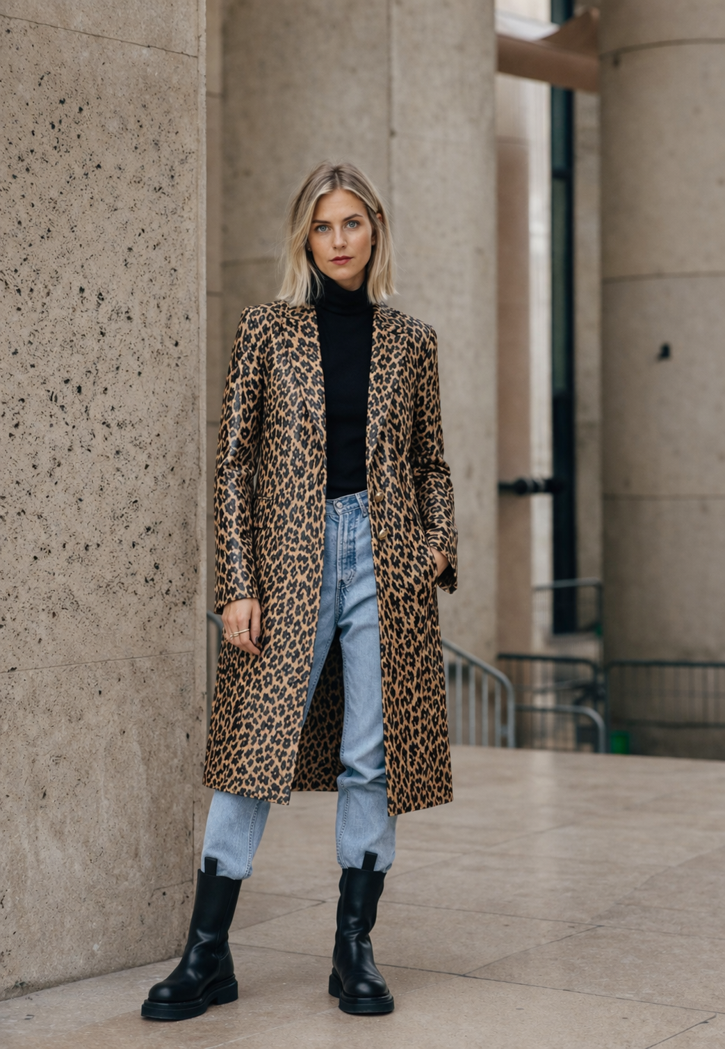ABRIGO LEOPARDO