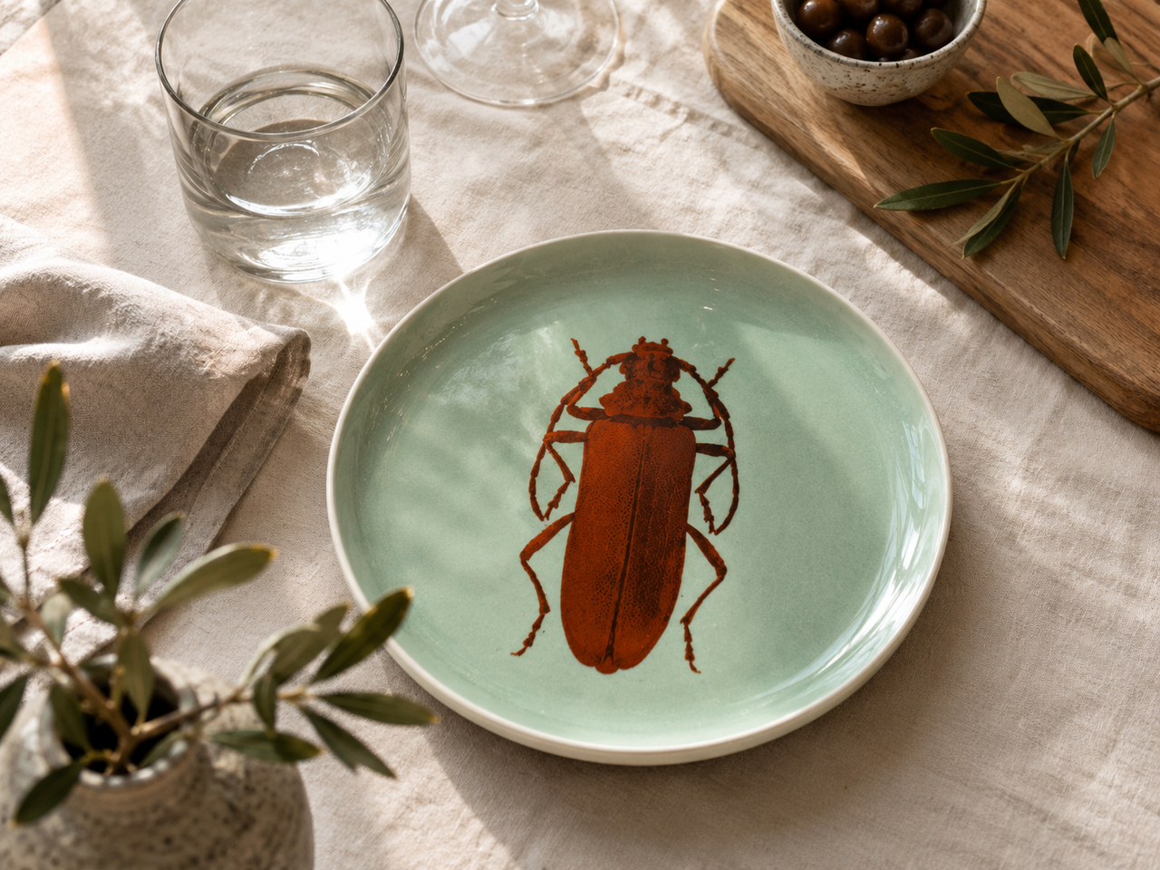 PLATO INSECTARIO IV