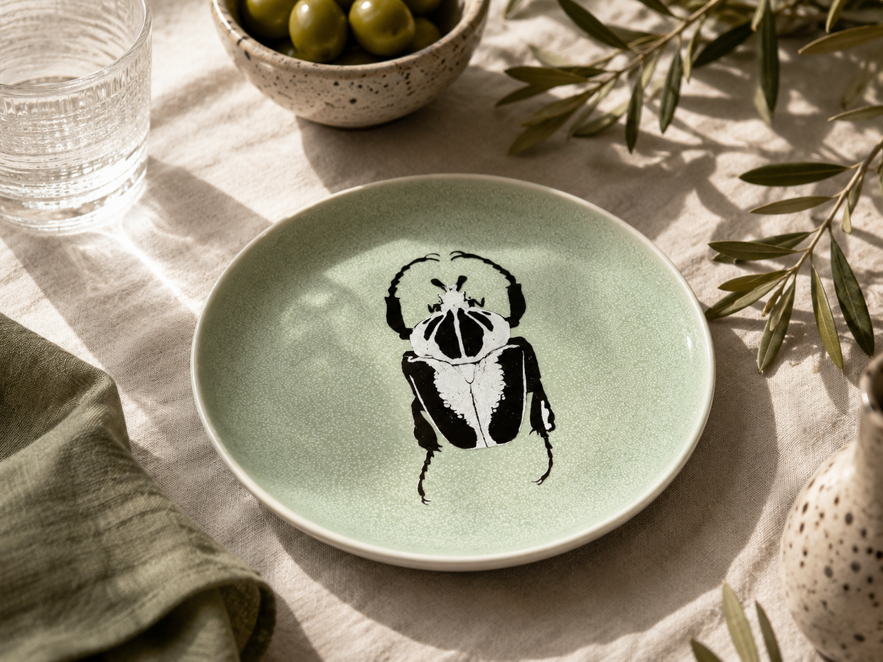 PLATO INSECTARIO V