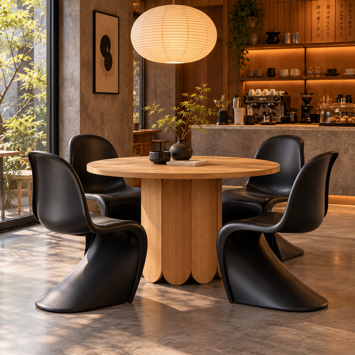 SILLA PANTON COLOR NEGRO