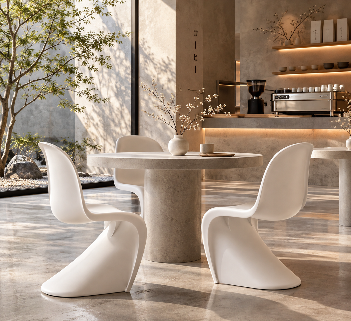 SILLA PANTON COLOR BLANCO