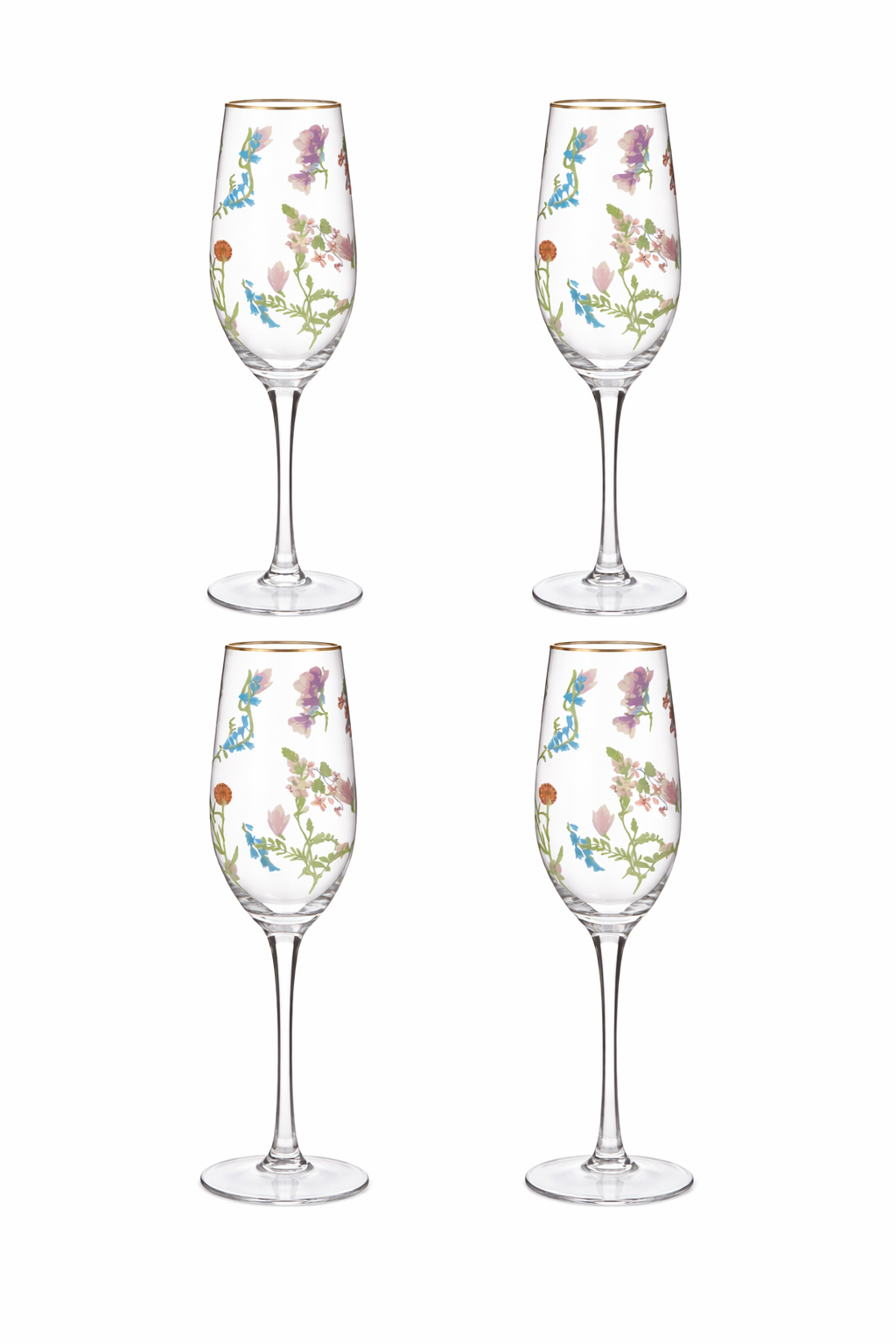SET 4 COPA FLORAL