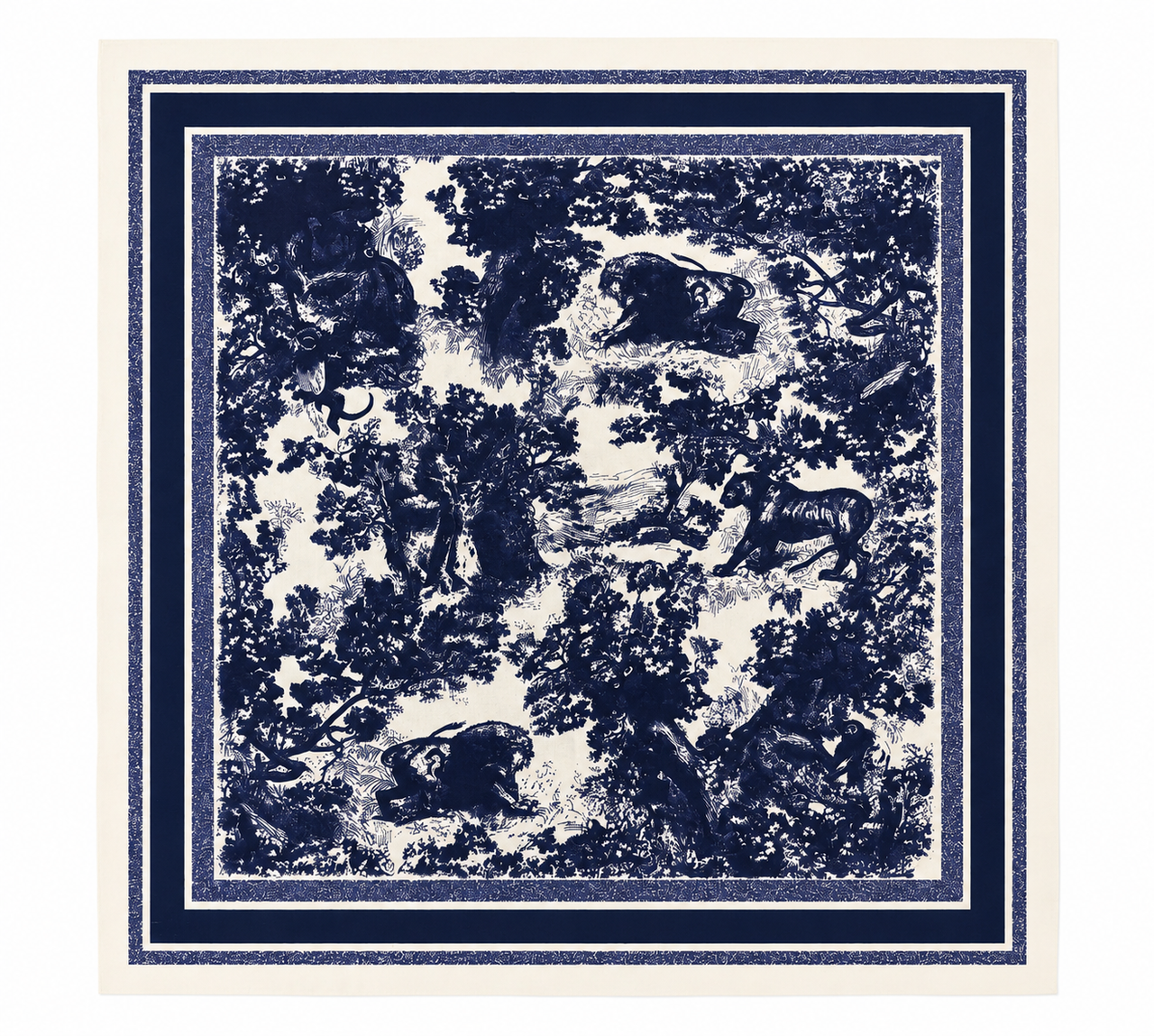 PAÑUELO PARIS AZUL