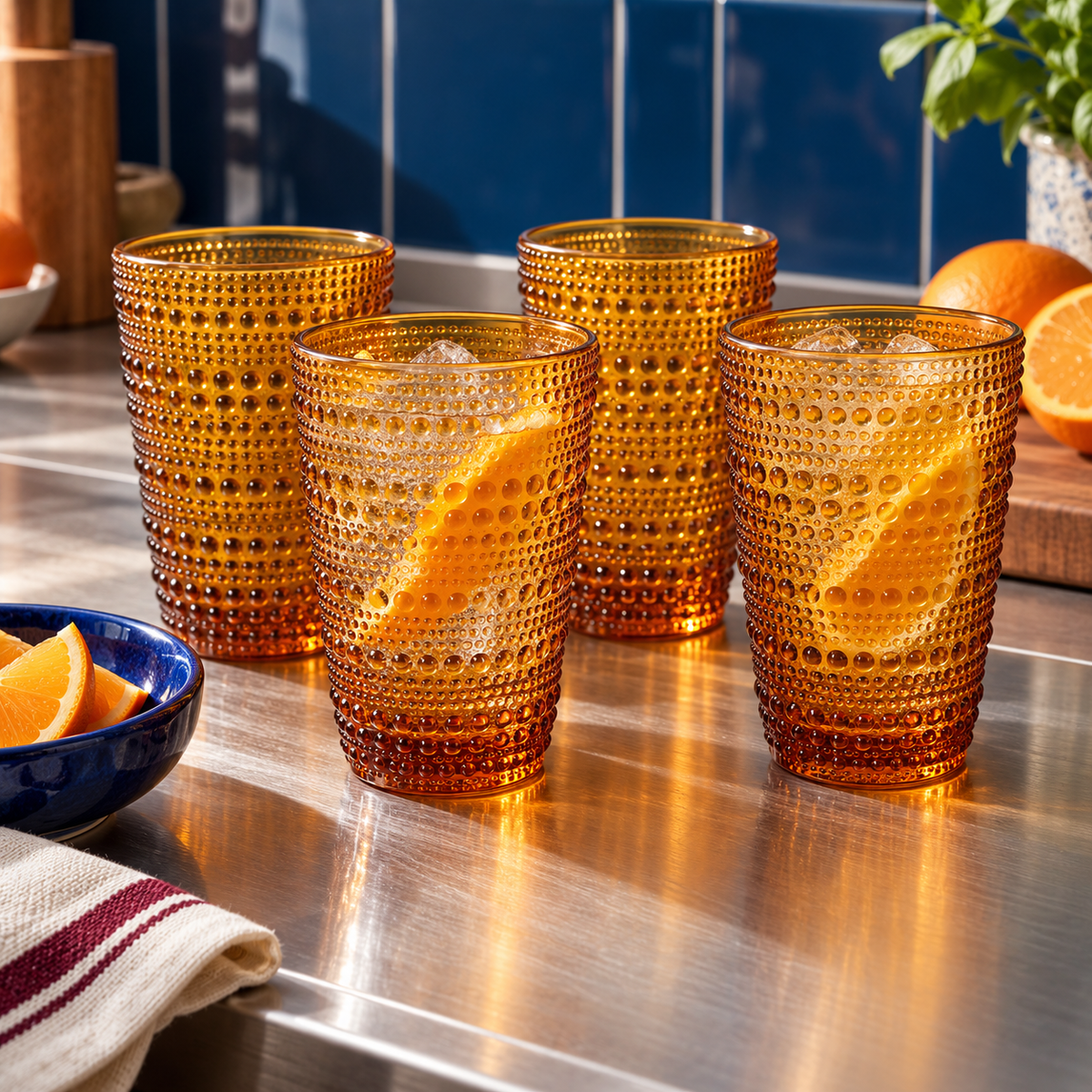 SET 4 VASOS HOLANDA