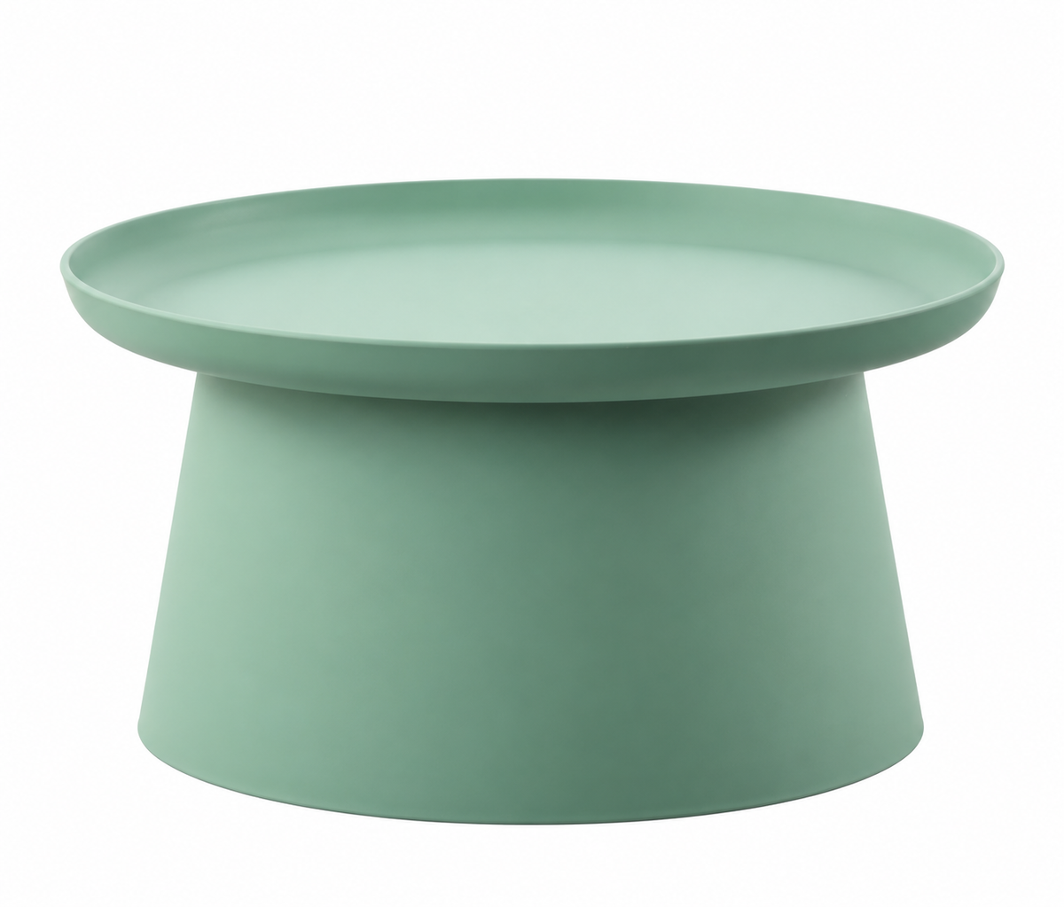 MESA DE CENTRO NIDO Ø70CM COLOR VERDE