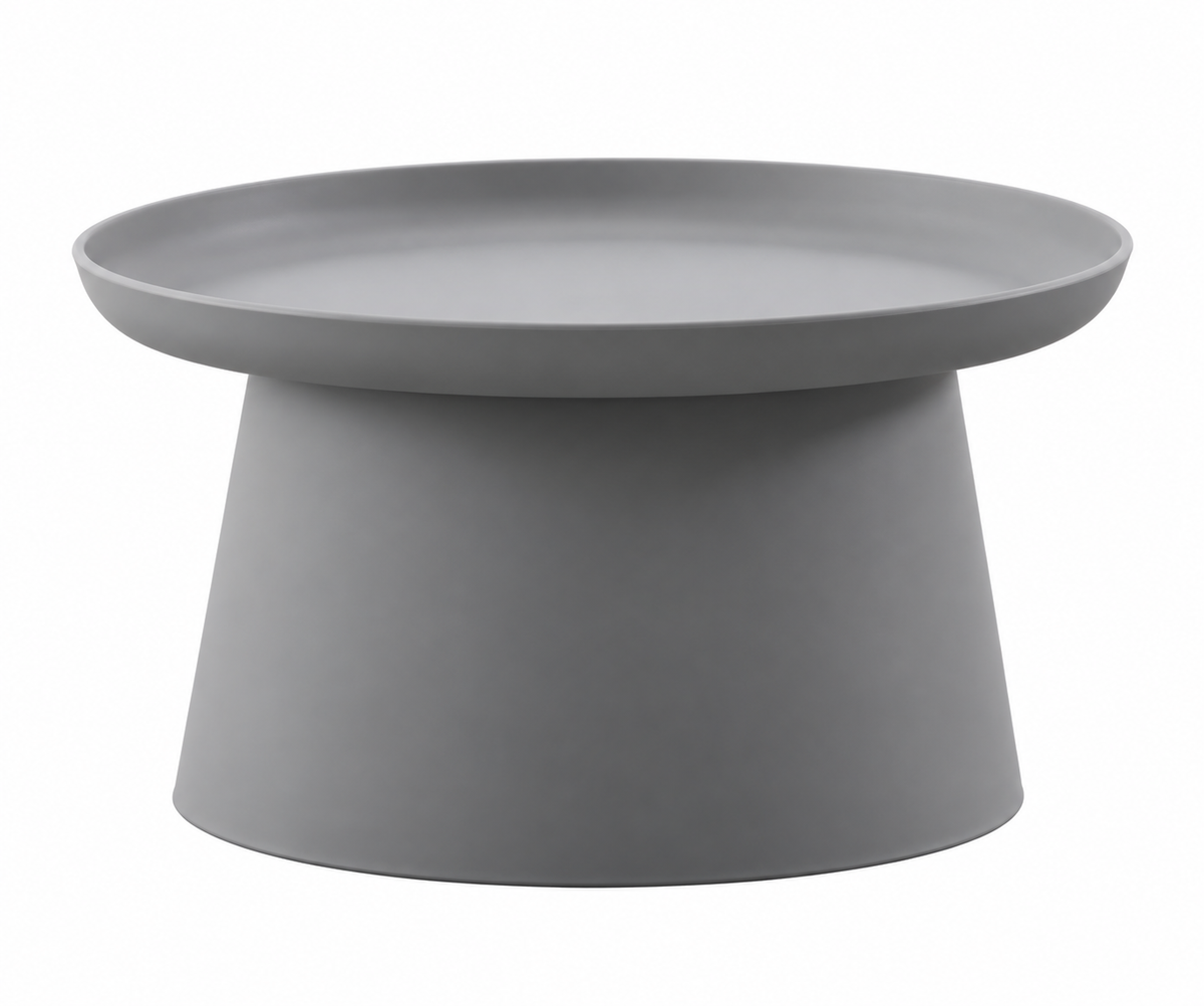 MESA DE CENTRO NIDO Ø70 CM COLOR GRIS