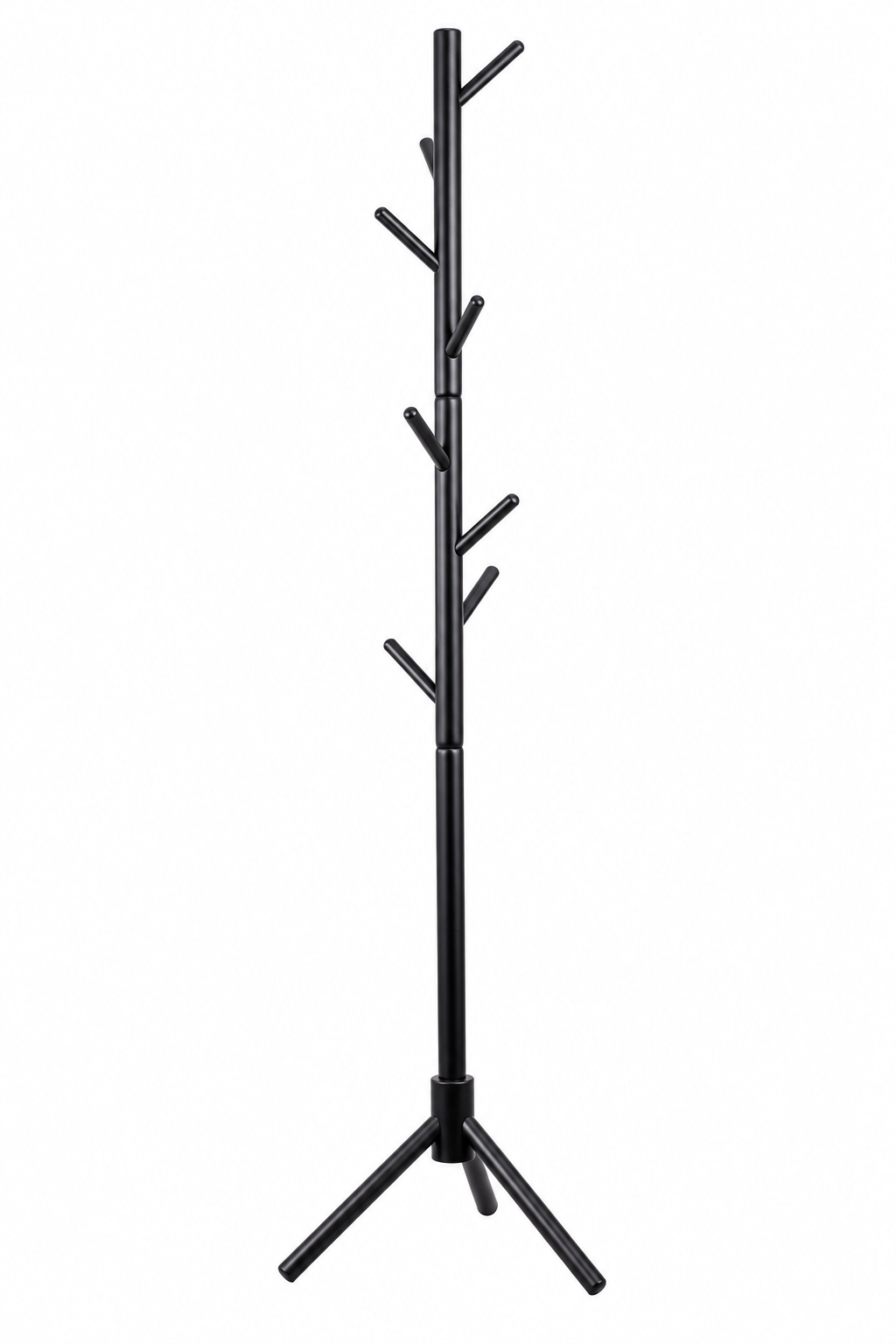 PERCHERO COLGADOR DE MADERA HAYA COLOR NEGRO