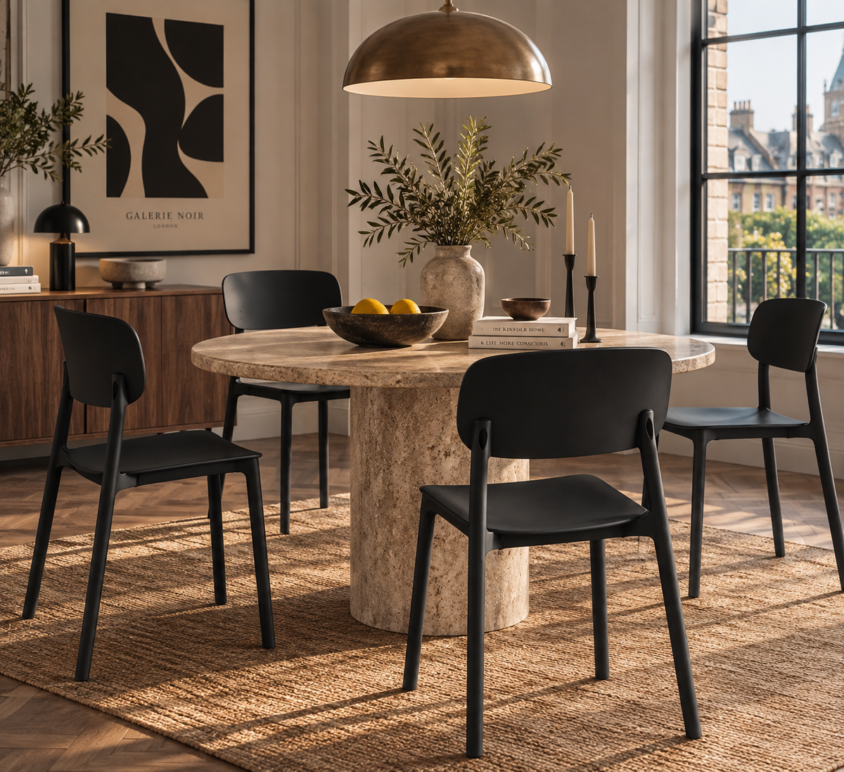 SILLA BRIT COLOR NEGRO