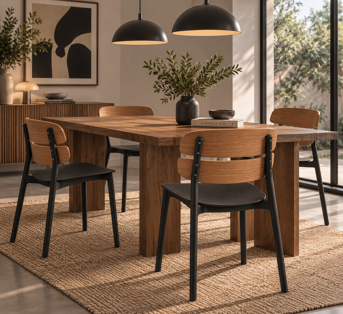SILLA CAPALBIO WOOD COLOR NEGRO