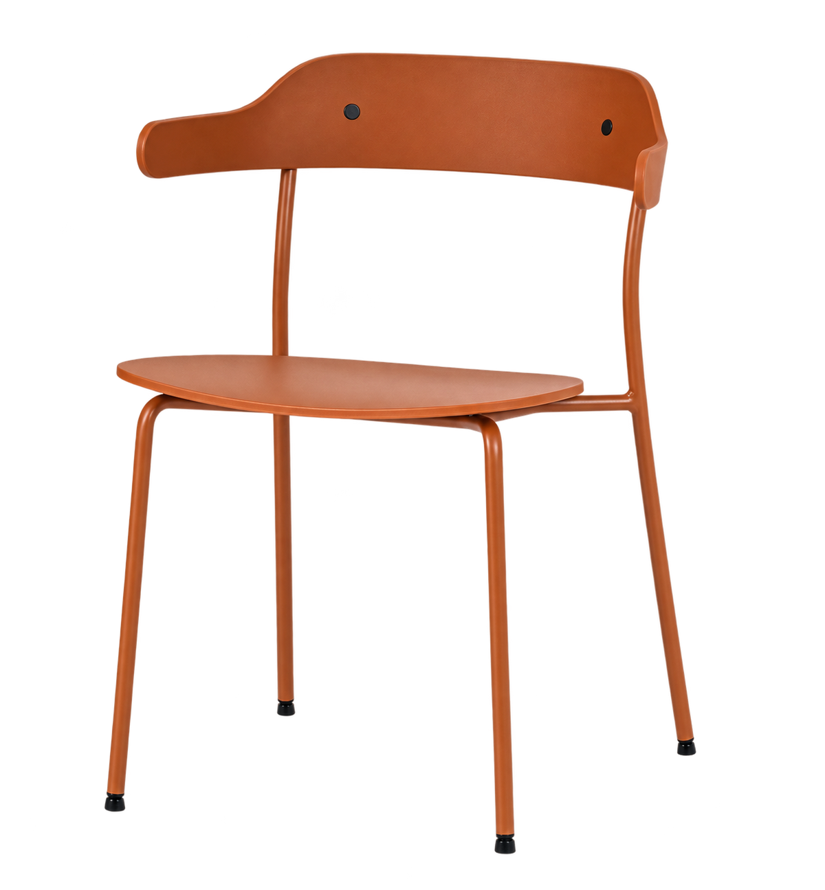 SILLA TRINIDAD COLOR DARK ORANGE