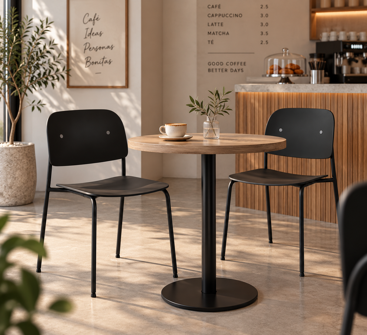 SILLA NERJA COLOR NEGRO