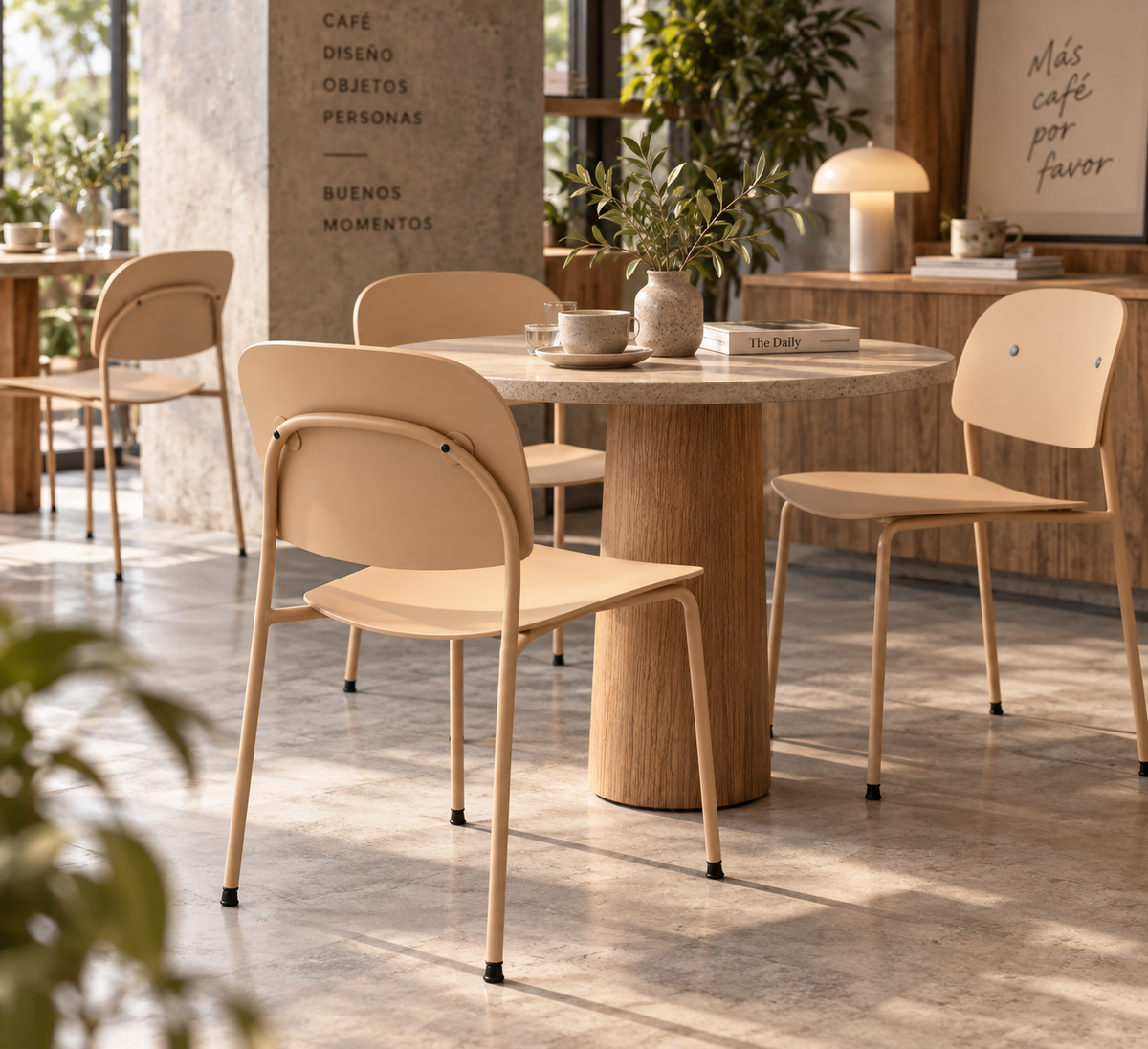 SILLA NERJA COLOR CAQUI